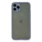 Newface İphone 11 Pro Montreal Silikon Kapak - Gri Kılıf