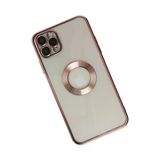 Newface iPhone 11 Pro Slot Silikon Rose Gold Cep Telefonu Kılıfı