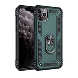 Newface iPhone 11 Pro Sofya Yüzüklü Silikon Kapak Yeşil Cep Telefonu Kılıfı