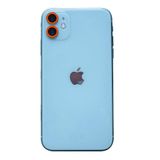 Newface iPhone 11 Turuncu Neon Fosforlu Kamera Lens