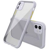 Newface iPhone 12 Mini Miami Şeffaf Silikon - Lila Kılıf