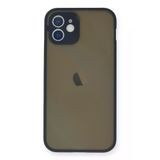 Newface iPhone 12 Mini Montreal Silikon Kapak Lacivert Cep Telefonu Kılıfı