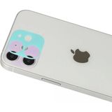 Newface iPhone 12 Rainbow Mor Kamera Lens Koruma Cam