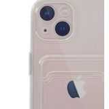 Newface iPhone 13 Kart Şeffaf Silikon - Şeffaf Kılıf