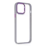 Newface iPhone 13 Pro Dora Kapak Lila Cep Telefonu Kılıfı