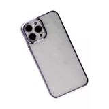 Newface iPhone 13 Pro Element Silikon - Mor Kılıf
