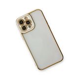 Newface iPhone 13 Pro Liva Lens Silikon - Beyaz Kılıf