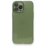 Newface iPhone 13 Pro Max Fly Lens Silikon Şeffaf Kılıf