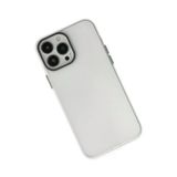 Newface iPhone 13 Pro Max Modos Metal Kapak Şeffaf Kılıf