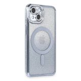 Newface iPhone 14 Joke Simli Magneticsafe Mavi Kılıf