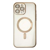 Newface iPhone 14 Kross Magneticsafe Kapak Gold Kılıf