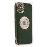 Newface iPhone 14 Plus Store Silikon Yeşil Kılıf