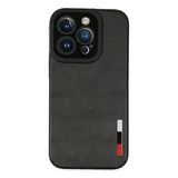 Newface iPhone 14 Pro Loop Deri Silikon Siyah Kılıf