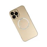 Newface iPhone 14 Pro Max Jack Magneticsafe Lens Silikon Gold Kılıf