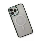 Newface iPhone 14 Pro Room Magneticsafe Silikon Köknar Yeşili Kılıf
