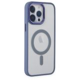 Newface iPhone 14 Pro Room Magneticsafe Silikon Sierra Blue Kılıf