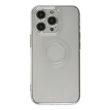 Newface iPhone 14 Pro Santa Lens Silikon Şeffaf Kılıf
