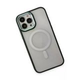 Newface iPhone 15 Pro Kılıf Room Magneticsafe Silikon - Köknar Yeşili