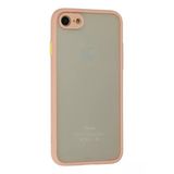 Newface iPhone 7 Montreal Silikon Kapak Pembe Cep Telefonu Kılıfı