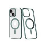Newface iPhone İle Uyumlu 14 Plus Kılıf Element Magneticsafe Sert Kapak - Köknar Yeşili