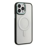 Newface iPhone İle Uyumlu 15 Pro Max Kılıf Room Magneticsafe Silikon - Köknar Yeşili