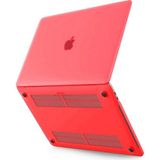 Newface Macbook Pro 13 2021 Kırmızı Buzlu Kapak