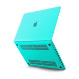 Newface Macbook Pro 13 2021 Yeşil Buzlu Kapak