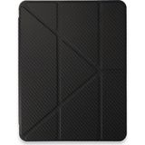 Newface Muratech New Ipad Pro 13 (2024) Kılıf Color Karbon Tablet Kılıfı - Siyah