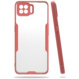 Newface Oppo A73 Kılıf Platin Silikon - Pembe