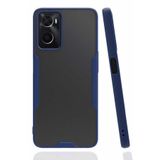 Newface Oppo A96 Kılıf Platin Silikon - Lacivert