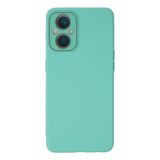 Newface Oppo İle Uyumlu Reno 7 Lite Kılıf Lansman Glass Kapak - Turkuaz