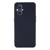 Newface Oppo İle Uyumlu Reno 7 Lite Kılıf Nano içi Kadife Silikon - Lacivert