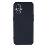 Newface Oppo Reno 7 Lite Kılıf Nano İçi Kadife Silikon - Lacivert