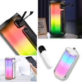 Newface Pluse 6 Mikrofonlu Rgb Kablosuz Hoparlör - Beyaz Gnzrz