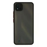 Newface Realme C11 2021 Montreal Silikon Kapak - Siyah Kılıf