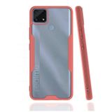 Newface Realme C25 Platin Silikon Pembe Cep Telefonu Kılıfı