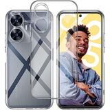 Newface Realme C55 Lüx Şeffaf Silikon Kılıf