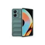 Newface Realme İle Uyumlu 10 Pro 5G Kılıf Optimum Silikon - Koyu Yeşil