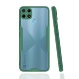 Newface Realme İle Uyumlu C25Y Kılıf Platin Silikon - Yeşil