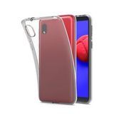 Newface Samsung Galaxy A01 Core Lüx Şeffaf Silikon Kılıf