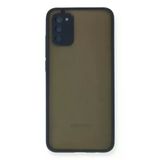 Newface Samsung Galaxy A02S Kılıf Montreal Silikon Kapak - Lacivert