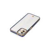 Newface Samsung Galaxy A04 Kılıf Liva Lens Silikon - Mavi