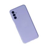 Newface Samsung Galaxy A04S Nano içi Kadife Silikon Lila Cep Telefonu Kılıfı