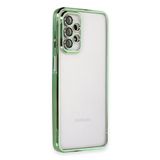 Newface Samsung Galaxy A23 4G Razer Lensli Silikon - Yeşil Kılıf