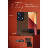 Newface Samsung Galaxy A25 5g Kılıf Flip Cover - Siyah