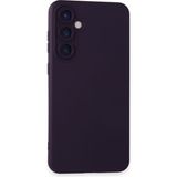 Newface Samsung Galaxy A25 5g Kılıf Kamera Korumalı Lansman Silikon Kapak - Mor
