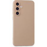 Newface Samsung Galaxy A25 5g Kılıf Kamera Korumalı Lansman Silikon Kapak - Pudra
