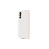 NewFace Samsung Galaxy A25 ile Uyumlu Volet Luxury Seri Kamera Korumalı Silikon Kılıf, Beyaz