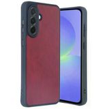 Newface Samsung Galaxy A35 5G Kılıf Aras Deri Kapak - Bordo