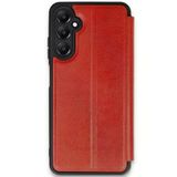Newface Samsung Galaxy A35 5g Kılıf Flip Cover - Kırmızı